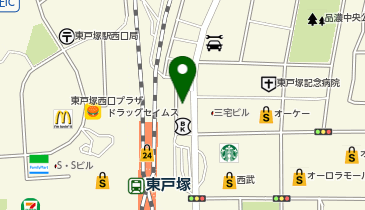 臨海セミナー ESC難関高校受験科 東戸塚の地図画像