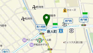 現論会 西新唐人町校の地図画像