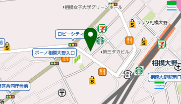 湘南ゼミナール Vコース 横浜翠嵐Vコース 相模大野校の地図画像
