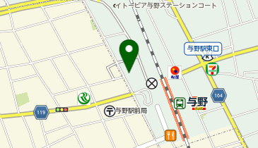 湘南ゼミナール Vコース 御三家Vコース 与野校の地図画像