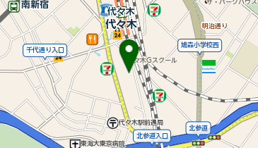 厚胤塾 代々木校の地図画像