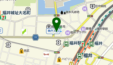 KATEKYO学院【福井】 福井駅前本部校の地図画像