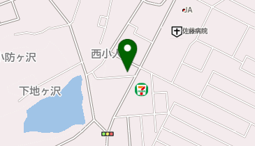 まんてんスクール 由利本荘市の地図画像