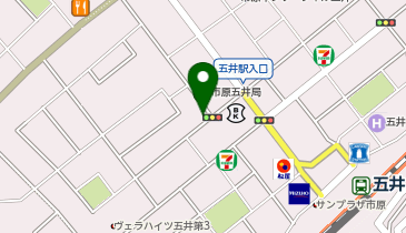 まんてんスクール 市原五井校の地図画像