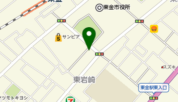 まんてんスクール 東金校の地図画像