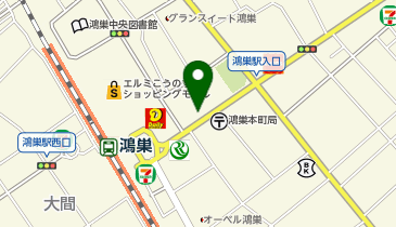 まんてんスクール 鴻巣校の地図画像