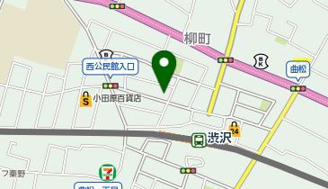 まんてんスクール 渋沢校の地図画像