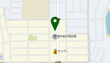 まんてんスクール 西大和の地図画像