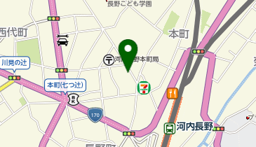 まんてんスクール 河内長野校の地図画像