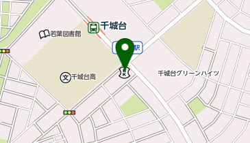 まんてんスクール 千城台校の地図画像