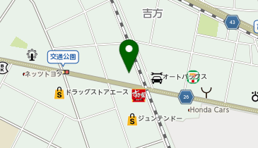 まんてんスクール 南吉方校の地図画像