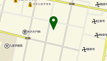 まんてんスクール 米沢校の地図画像