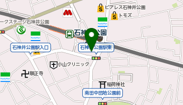 臨海セミナー 中学受験科・都立/公立中高一貫校受験 石神井公園の地図画像