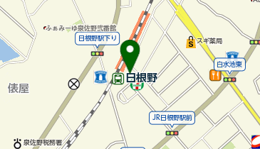 個別指導まなび 日根野駅前教室の地図画像