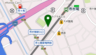 TOMAS(トーマス) 市が尾校の地図画像