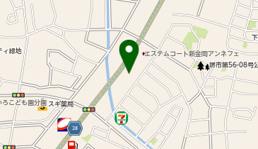 りんご塾 堺長曽根教室の地図画像