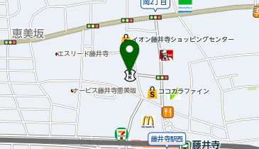 りんご塾 藤井寺教室の地図画像