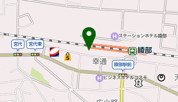 ビーパル個別指導学院 綾部教室の地図画像