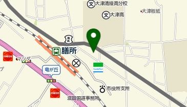 大学受験予備校のトライ 膳所駅前校の地図画像