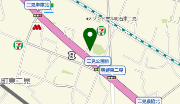 まんてん個別指導塾 二見教室の地図画像