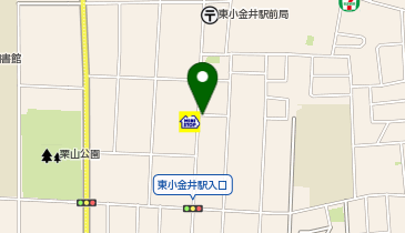 個別指導 コノ塾 東小金井校の地図画像