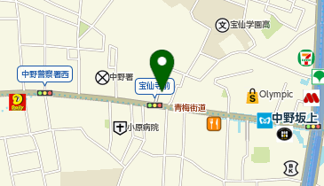 トライ式英会話 中野坂上校の地図画像