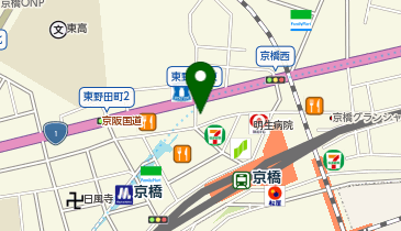 駿台Diverse 大学受験専門館 京橋教室の地図画像