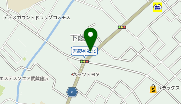 創英ゼミナール 武蔵藤沢校(旧学習塾トーゼミ 武蔵藤沢校)の地図画像