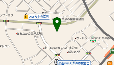 個別指導学院サクシード 流山おおたかの森校の地図画像