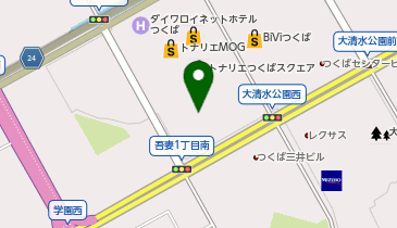 学研CAIスクール ハロー!パソコン教室トナリエクレオつくば校の地図画像