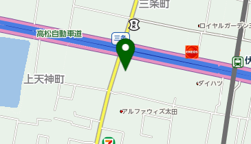 毎日個別指導塾SUNDAY 高松太田校の地図画像