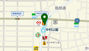 個別指導塾プラボ 中村公園校の地図画像