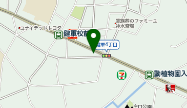 個別指導塾プラボ 健軍校の地図画像