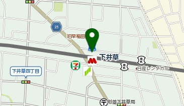 進研ゼミ個別指導コース(ベネッセコーポレーショングループの東京個別・関西個別) 下井草教室の地図画像