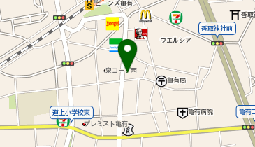 進研ゼミ個別指導コース(ベネッセグループの東京個別・関西個別) 亀有教室の地図画像