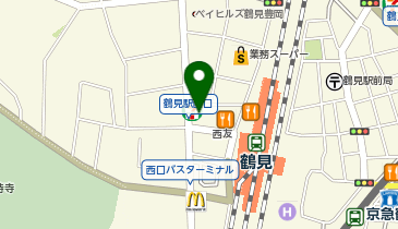 進研ゼミ個別指導コース(ベネッセグループの東京個別・関西個別) 鶴見教室の地図画像