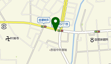 個別指導 学参 函館五稜郭校の地図画像