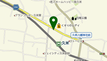 寺小屋グループ FLaT久米の地図画像