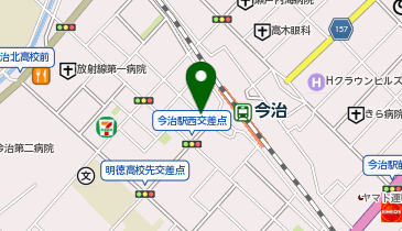 寺小屋グループ FLaT今治中央の地図画像