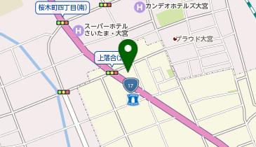 個別指導塾ノーバス 大宮西口校の地図画像