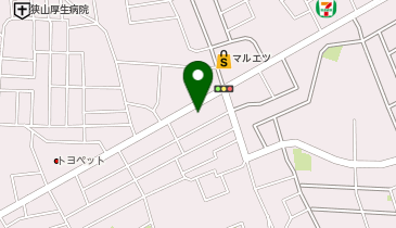 個別指導 学参 狭山中央校の地図画像