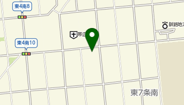 個別指導WAM 帯広東6条校の地図画像