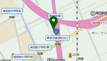 個別指導 学参 海田校の地図画像