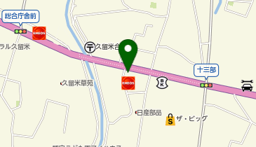 個別指導 学参 久留米野中校の地図画像