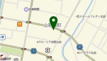 個別指導 学参 弘前校の地図画像