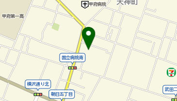 個別指導 学参 甲府天神校の地図画像
