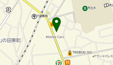 個別指導 学参 山の田校の地図画像