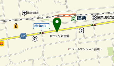 個別指導 学参 篠栗校の地図画像