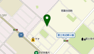 個別指導 学参 若葉校の地図画像