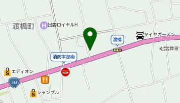 個別指導 学参 出雲校の地図画像